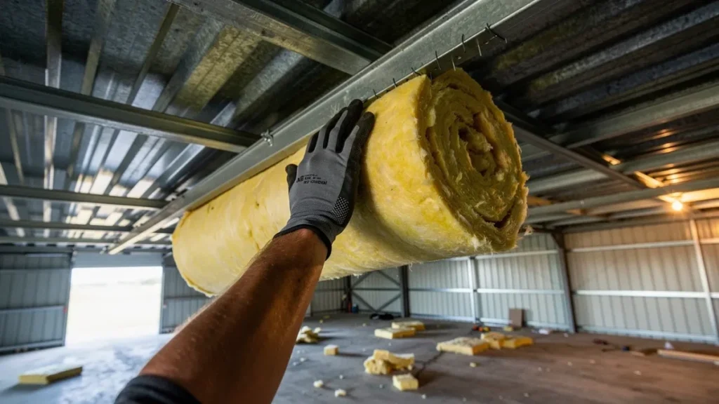 Comment réussir l&rsquo;isolation sous bac acier anti condensation ?