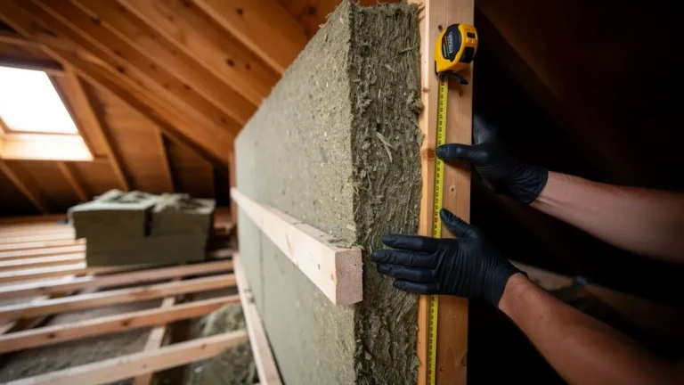 Quelle épaisseur de laine de roche ROCKWOOL Firetech lambda 0.035 poser en combles, murs et toiture ?